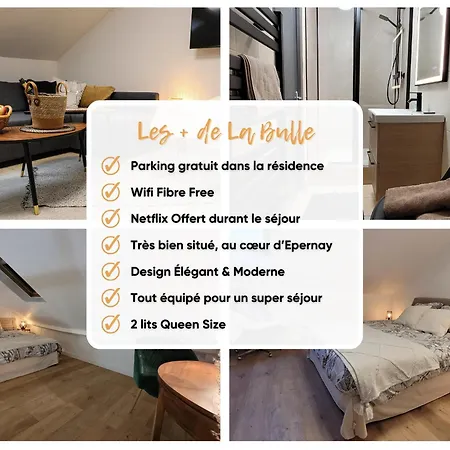 Urbain - La Bulle De Champagne - Parking Apartment *